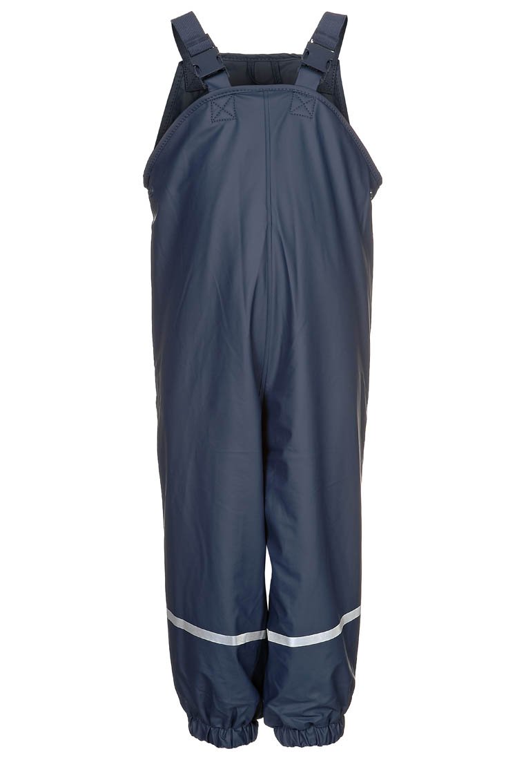 Blau Playshoes Baby-Unisex Overall Basic mit Fleecefutter Regenjacke 92 Marine 11